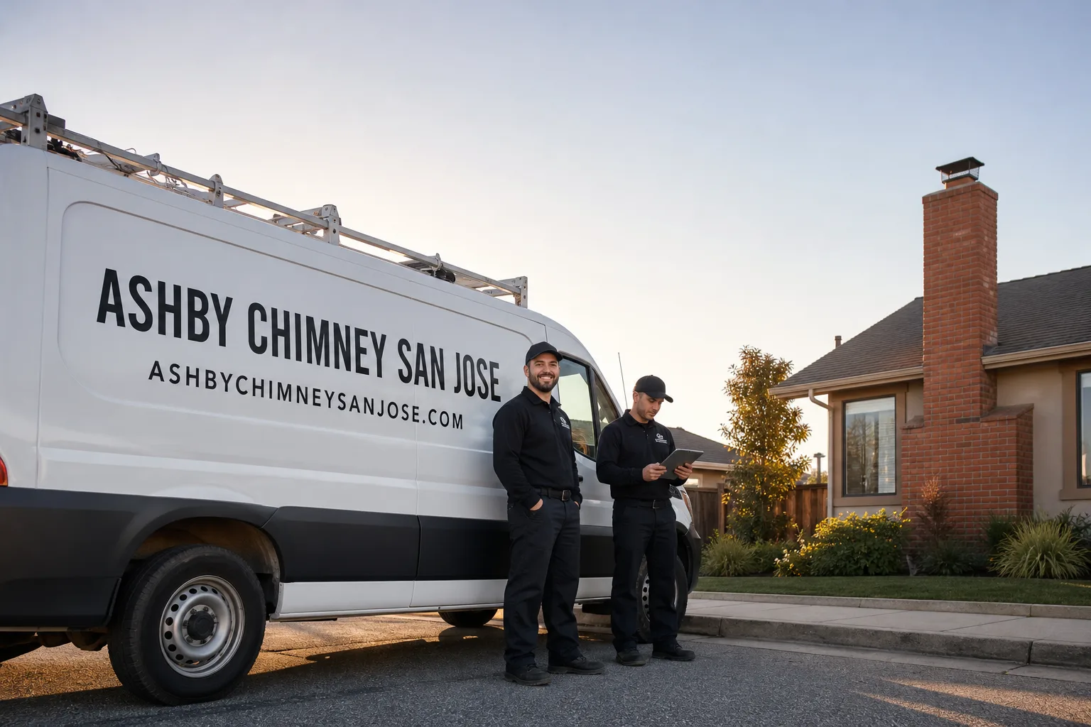 Ashby Chimney San Jose chimney cleaning team